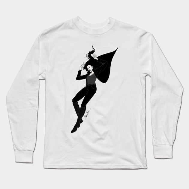 Falling Long Sleeve T-Shirt by ArtOfUrbanstar